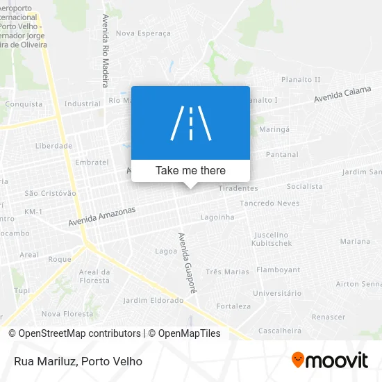 Rua Mariluz map