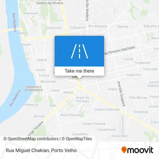 Rua Miguel Chakian map