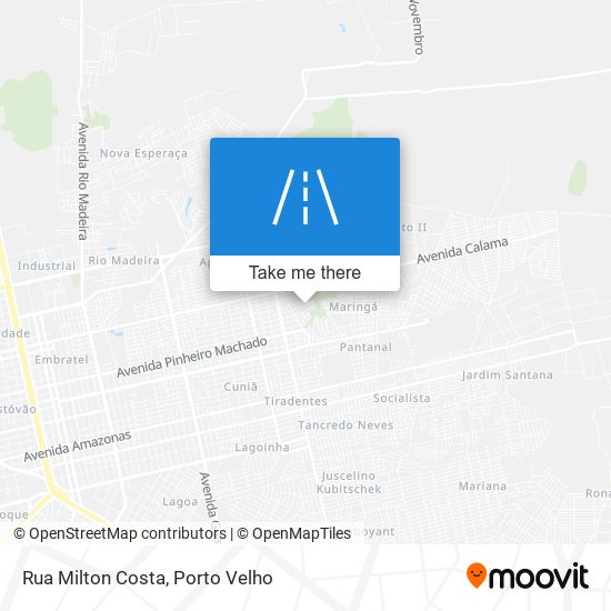 Rua Milton Costa map