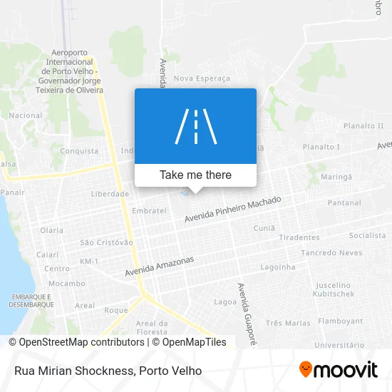 Rua Mirian Shockness map
