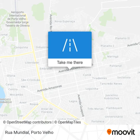Rua Mundial map
