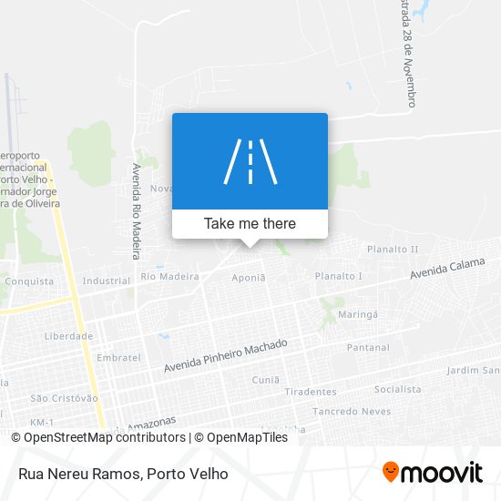 Mapa Rua Nereu Ramos