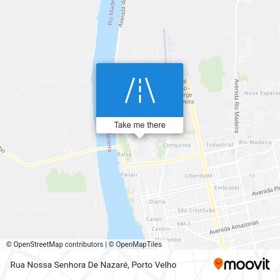 Rua Nossa Senhora De Nazaré map