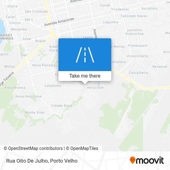 Rua Oito De Julho map