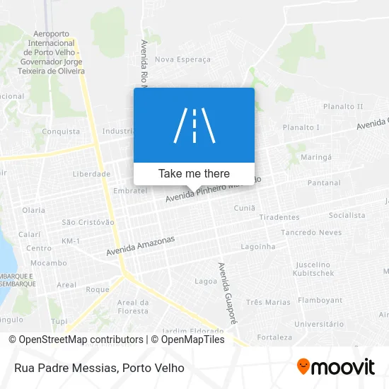 Rua Padre Messias map