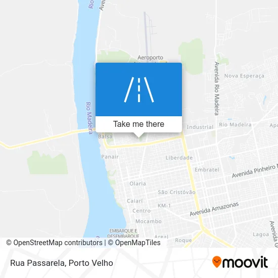 Rua Passarela map