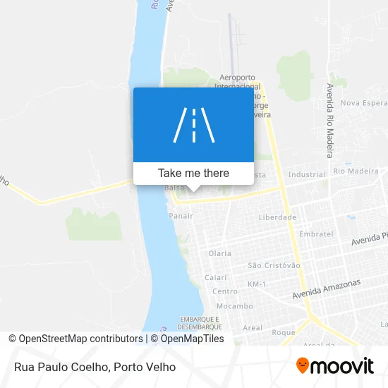 Rua Paulo Coelho map