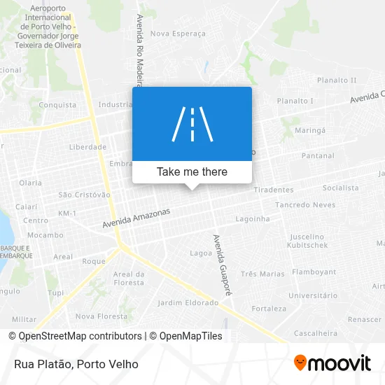 Rua Platão map