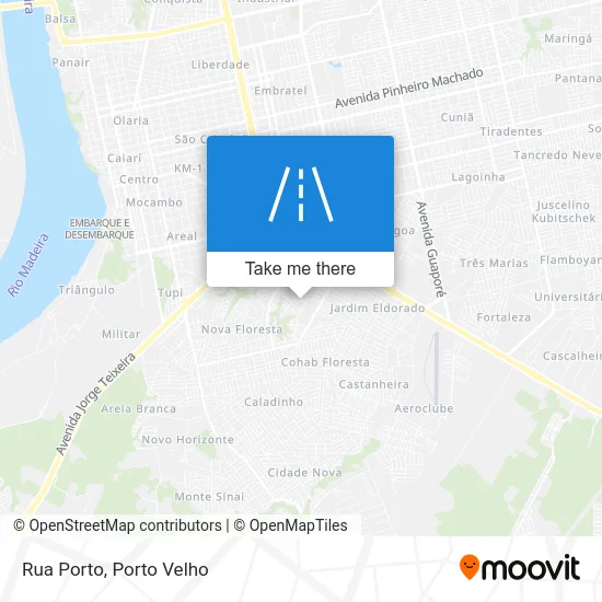 Rua Porto map