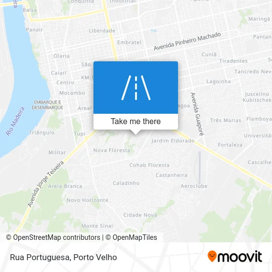 Rua Portuguesa map