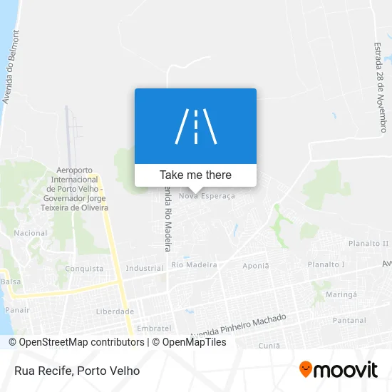 Rua Recife map