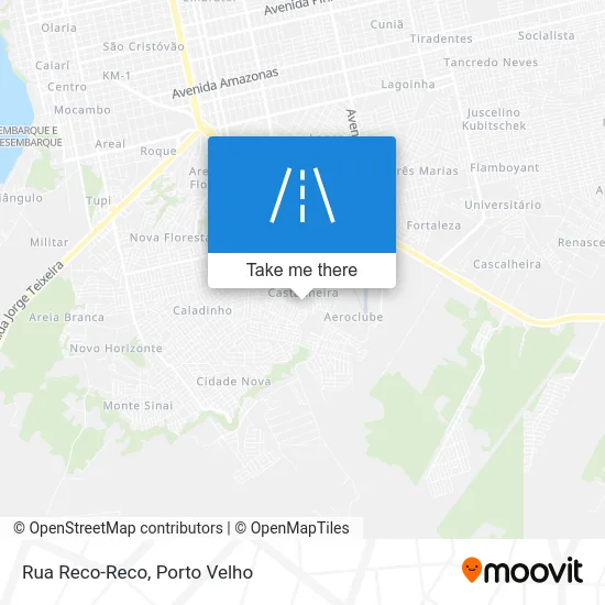 Rua Reco-Reco map