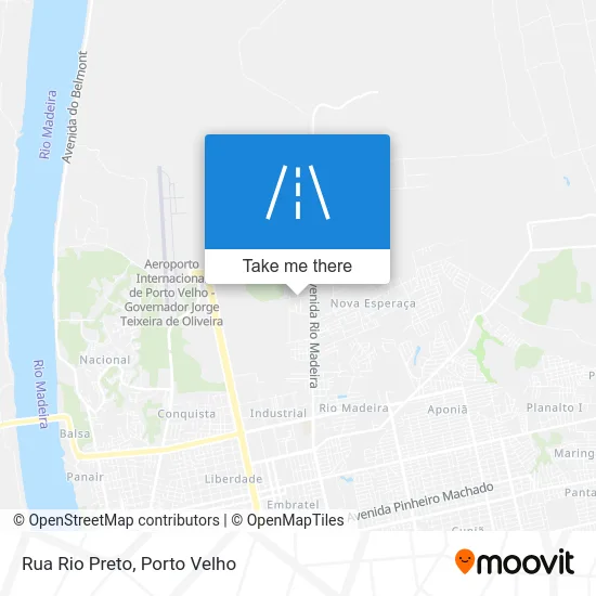 Rua Rio Preto map