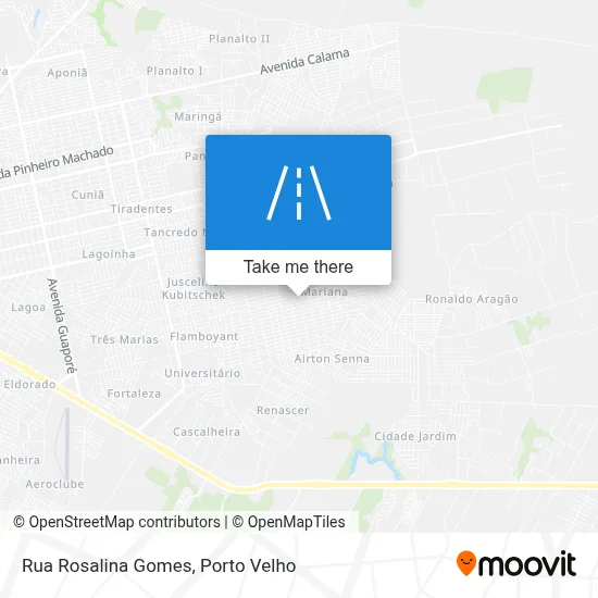 Rua Rosalina Gomes map