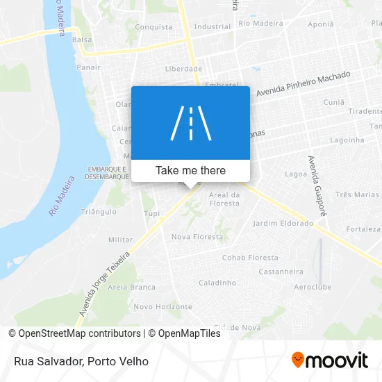 Rua Salvador map