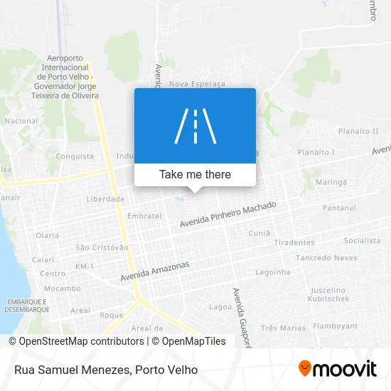 Rua Samuel Menezes map