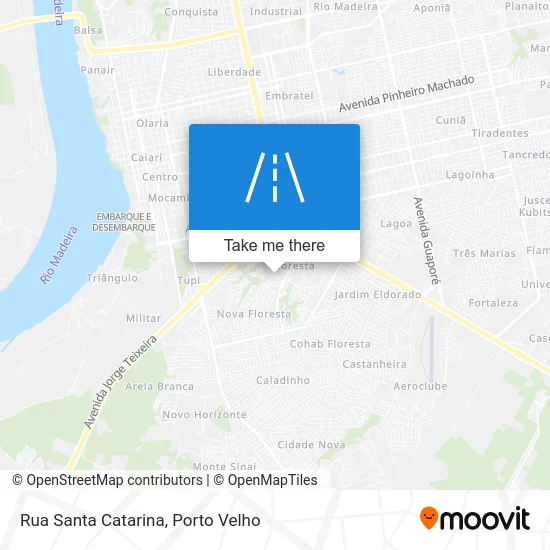 Rua Santa Catarina map