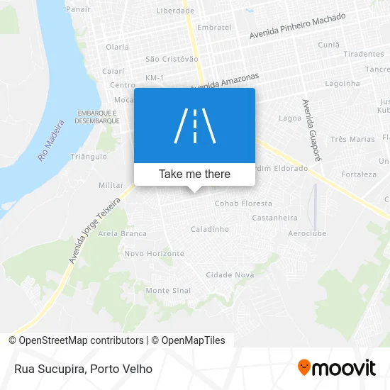 Rua Sucupira map