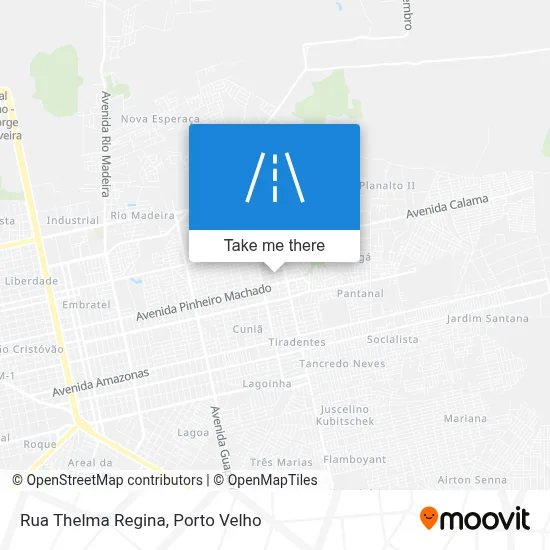 Rua Thelma Regina map