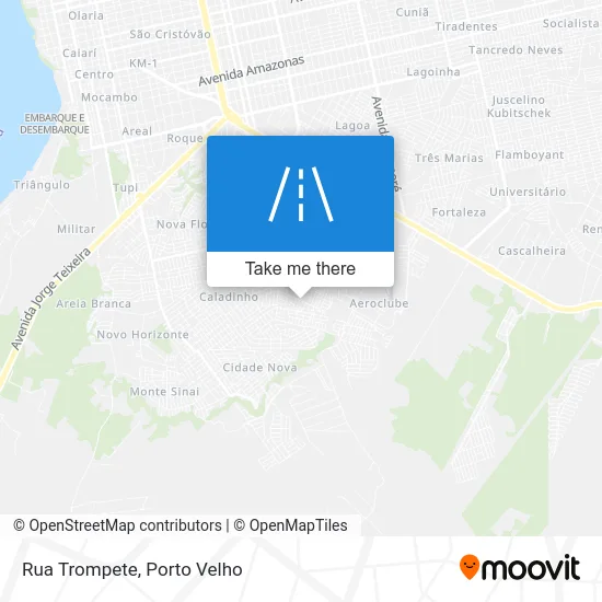 Rua Trompete map