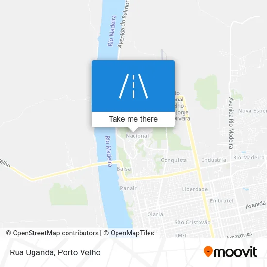 Rua Uganda map