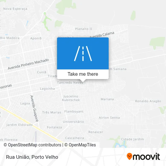 Rua União map