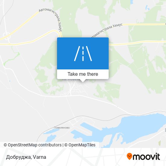 Добруджа map