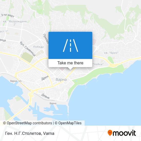 Ген. Н.Г.Столетов map