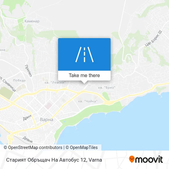 Старият Обръщач На Автобус 12 map