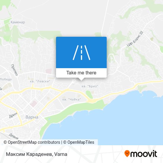 Карта Максим Караденев