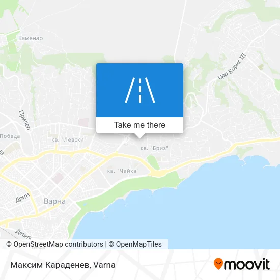 Карта Максим Караденев