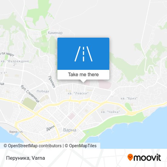 Карта Перуника
