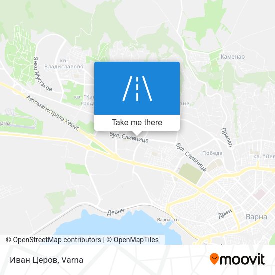 Иван Церов map