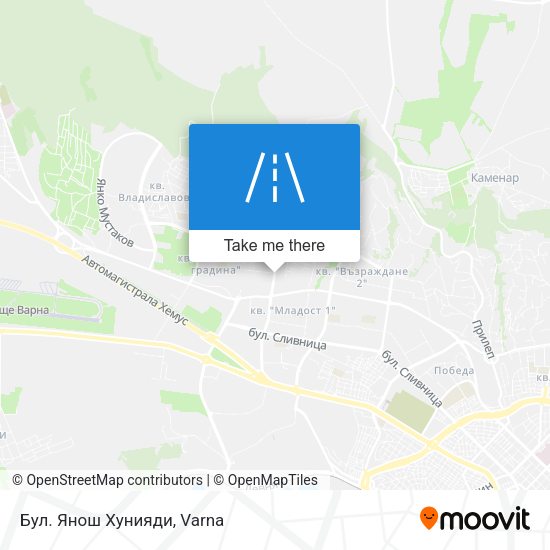 Бул. Янош Хунияди map