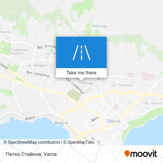 Петко Стайнов map