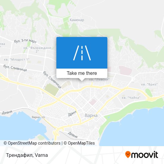 Трендафил map