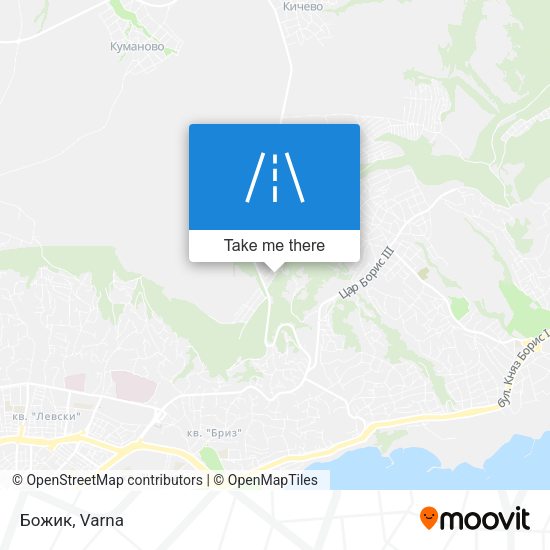 Божик map