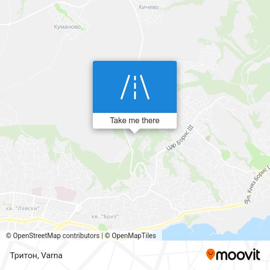 Тритон map