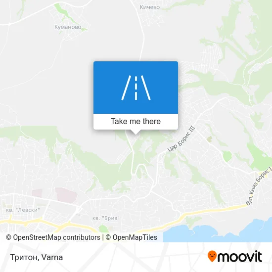 Карта Тритон
