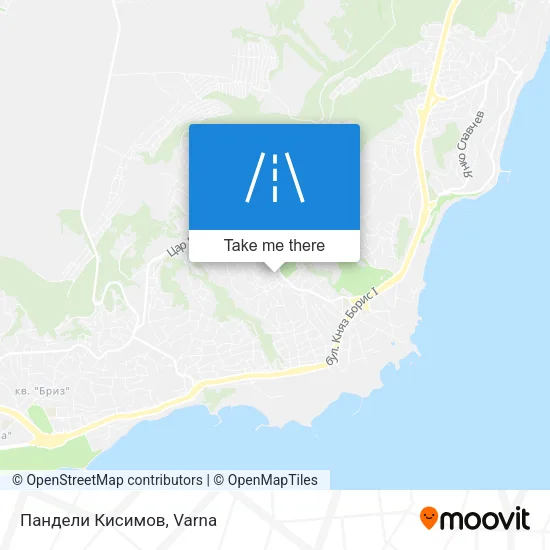 Карта Пандели Кисимов