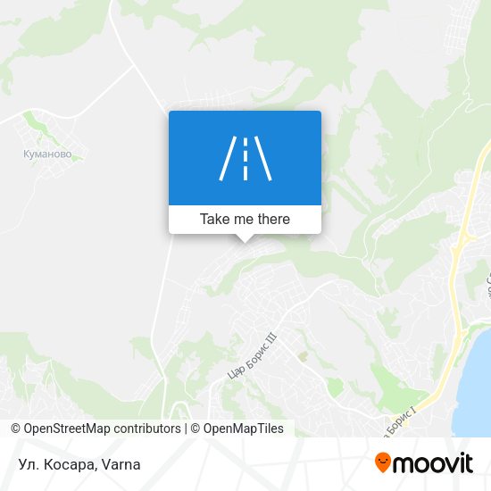 Ул. Косара map