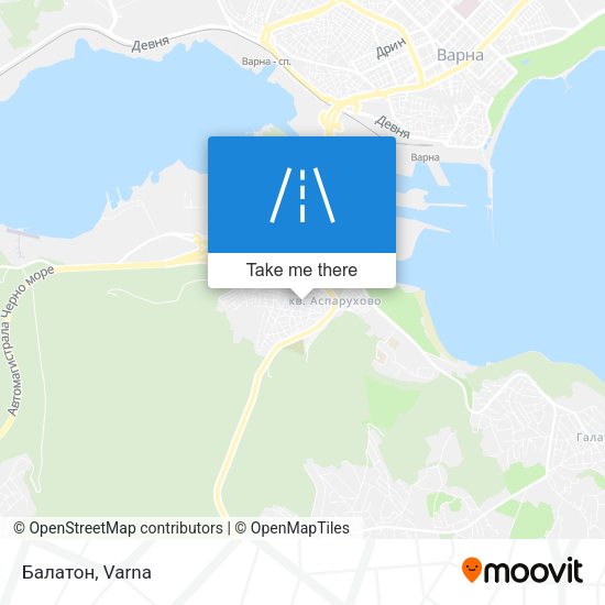 Балатон map