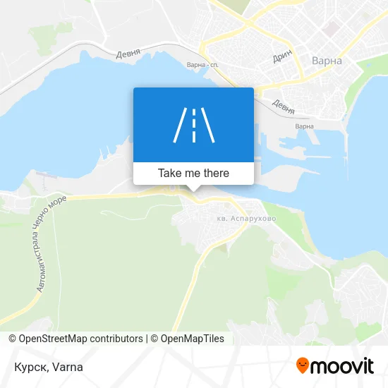 Карта Курск