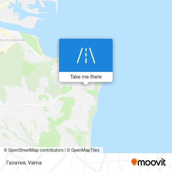 Карта Галатея