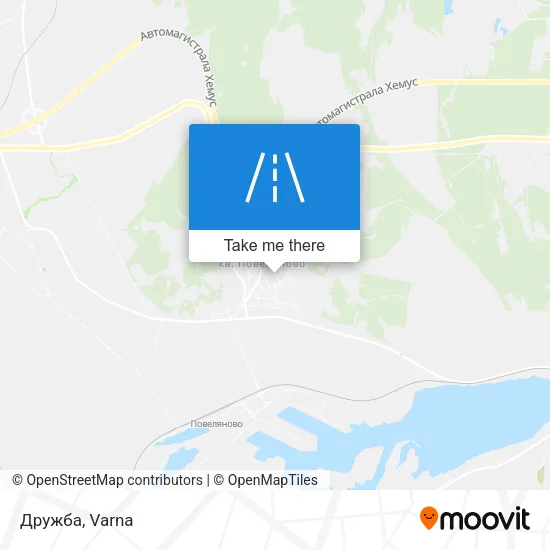 Карта Дружба