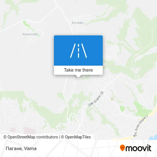 Карта Пагане
