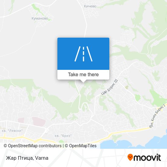 Жар Птица map