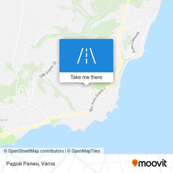 Радой Ралин map