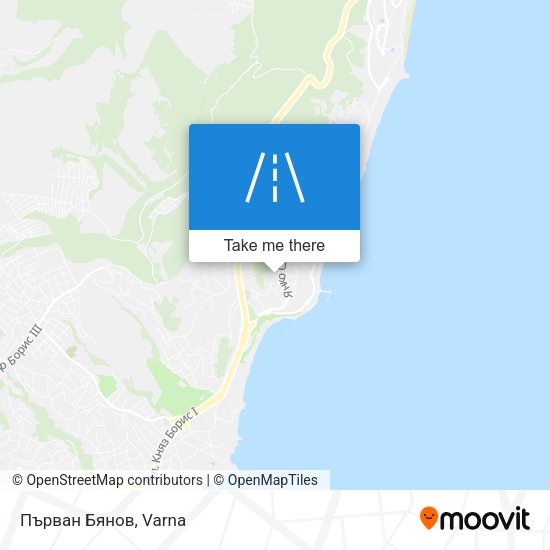 Първан Бянов map