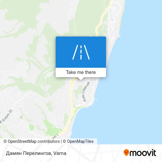 Карта Дамян Перелингов